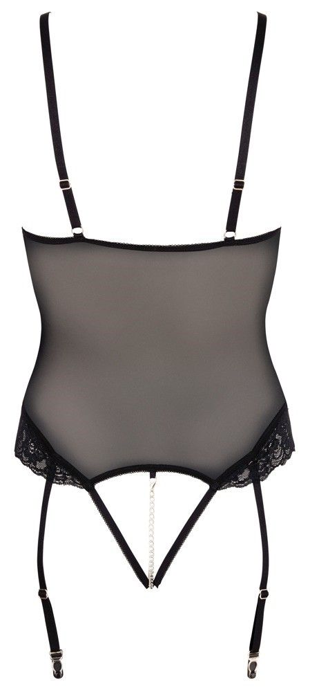 Боди Cottelli Bondage otwarte, XL (черный)