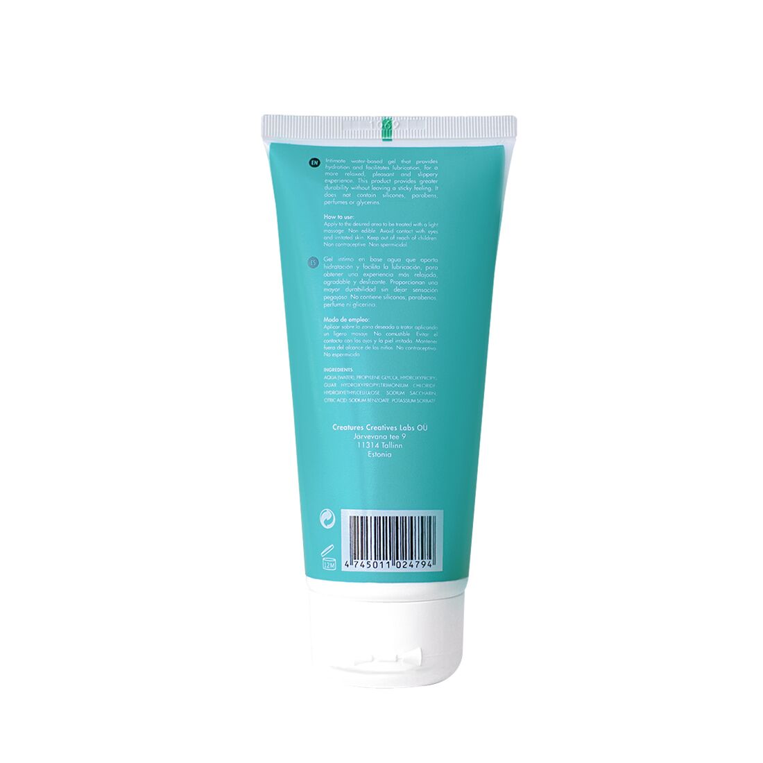 Lubrykant na bazie wody Driminals Natural Pure, 100 ml