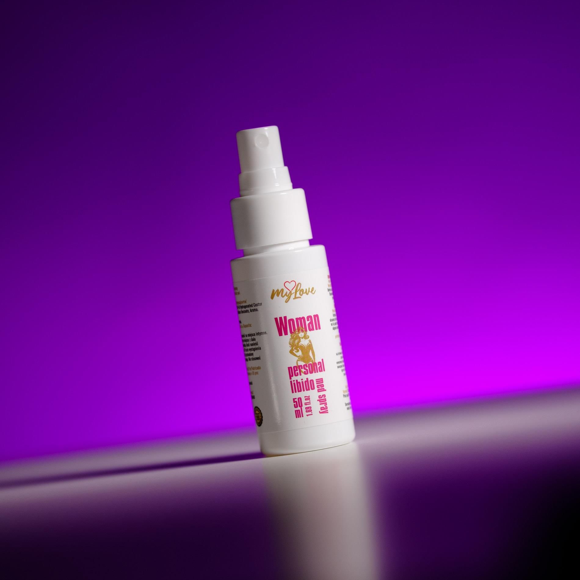 Спрей-лубрикант MyLove Woman Personal Libido Med Spray, 50 мл