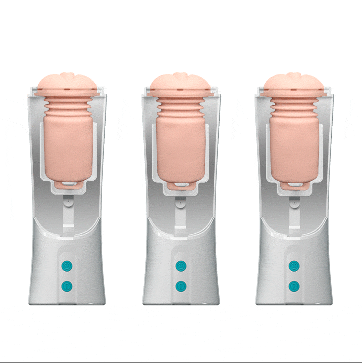 Автоматический мастурбатор Pretty Love Aby Voice (телесный)