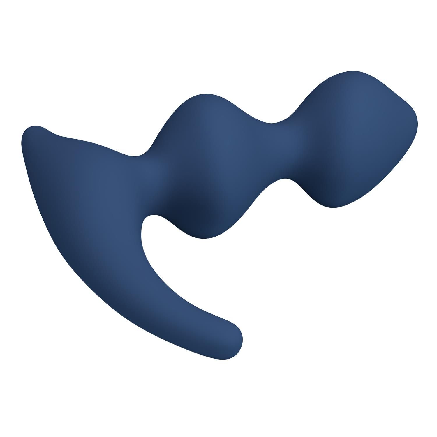 Стимулятор простаты Mr. Play David, 11.8 см (синий)