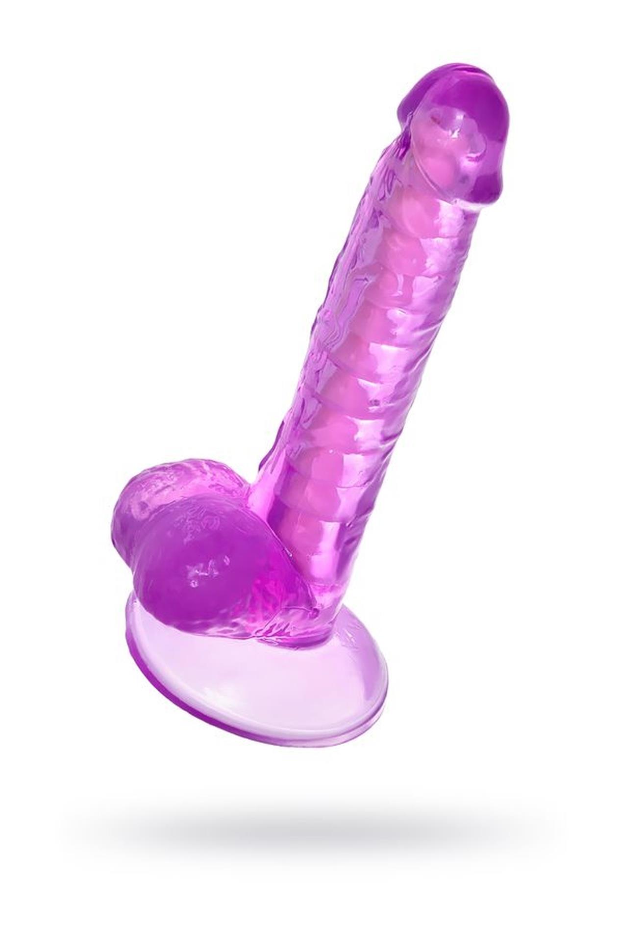 Toyfa Celiam - Dildo, Fioletowy, 20.5 cm