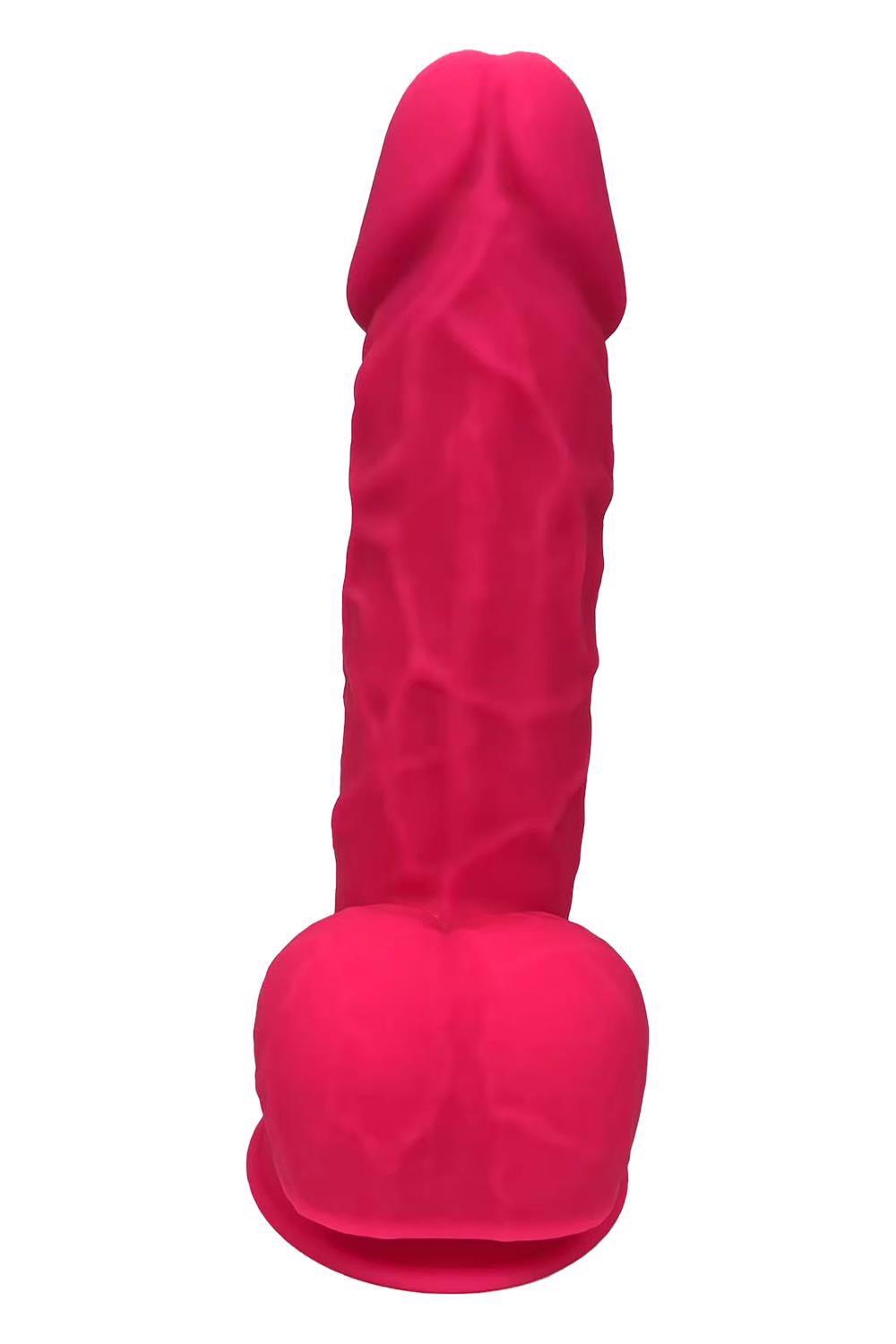 Фаллоимитатор Real Love Premium Silicone Dildo 8.5, 21.6 см (розовый)