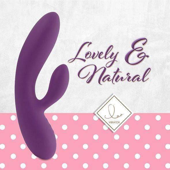 Вибратор-кролик FeelzToys Lea, 20,2 см (фиолетовый)