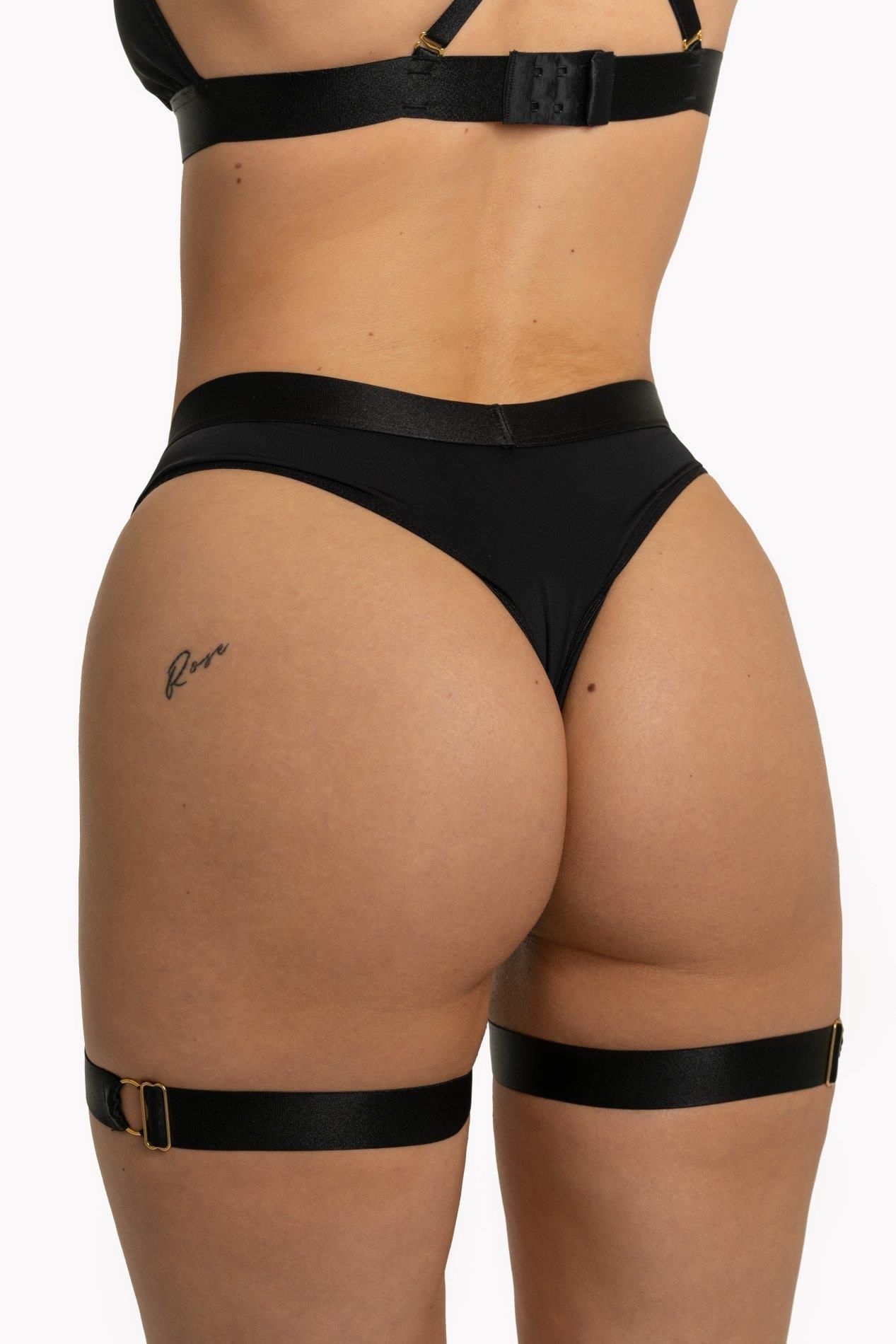 Комплект белья Anais Seila, XXL/XXXL (черный)