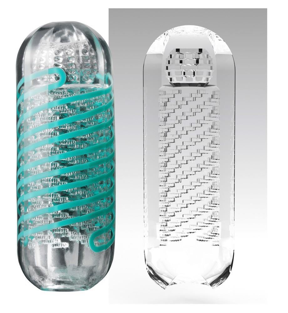 Мастурбатор Tenga Spinner Pixel (мятный)