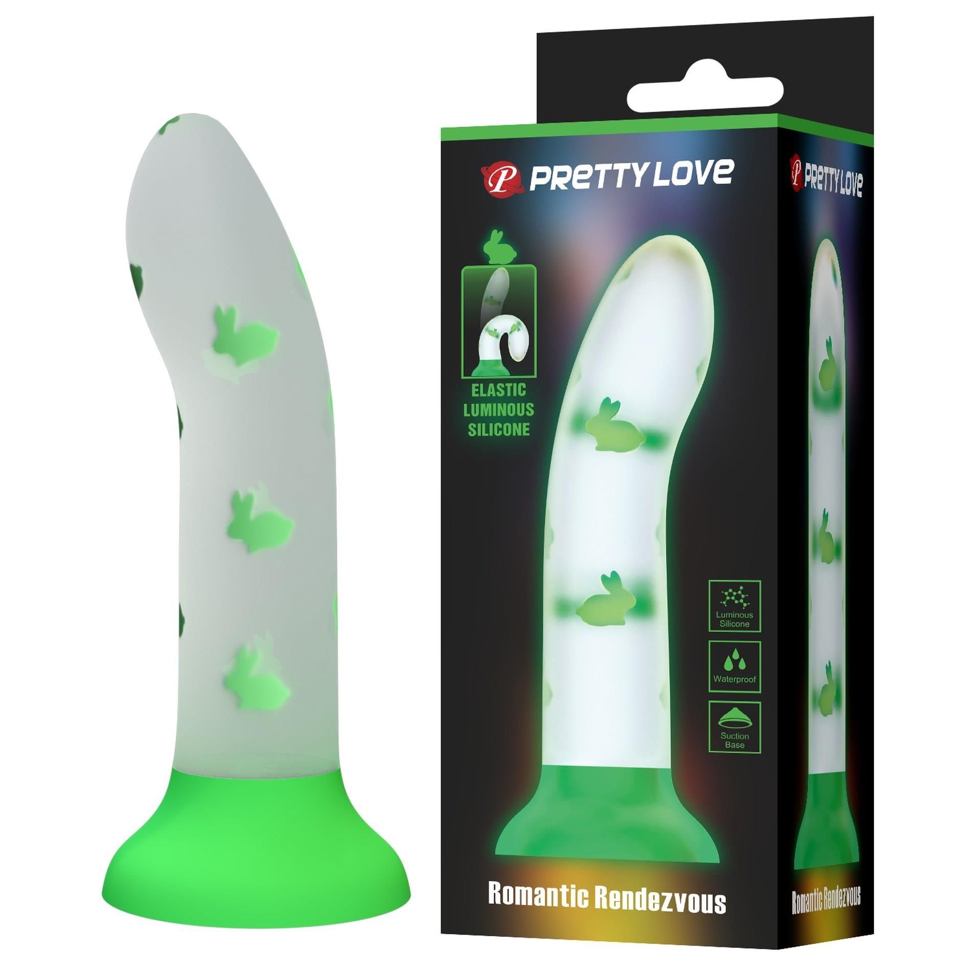 Dildo Pretty Love Romantic Rendezvous, 17 cm (zielony)
