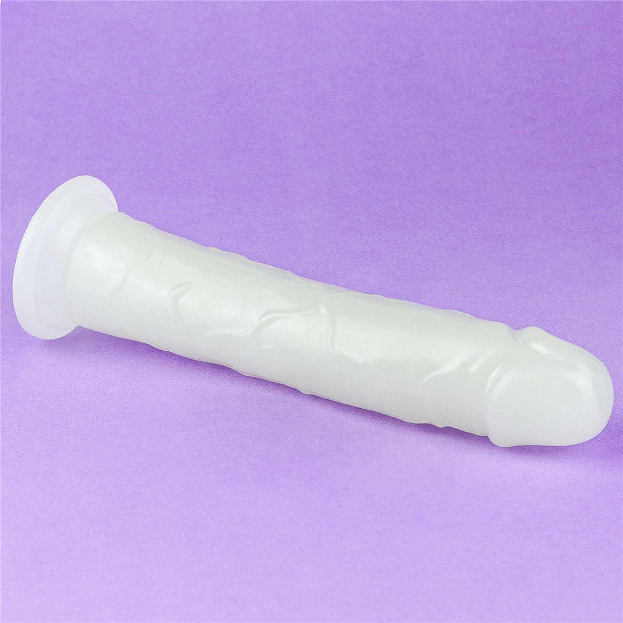 Фаллоимитатор неоновый Lumino Play Dildo, 21 см (синий)