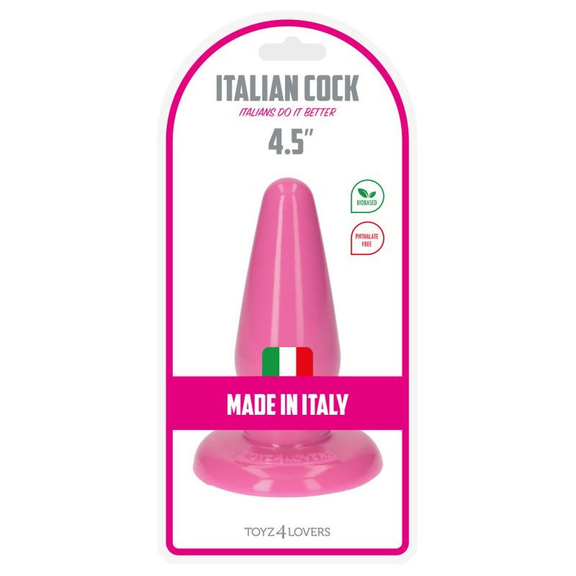 Toyz4lovers Ivo Pink - Korek analny, Różowy, 12 cm