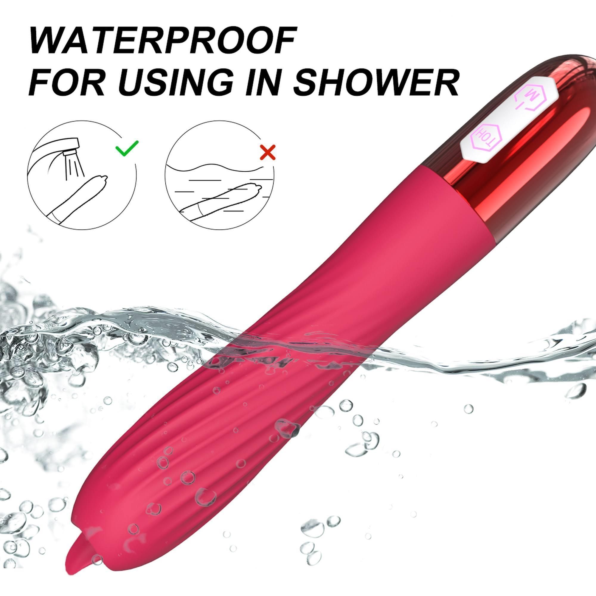 Вибратор B - Series Fox Heating, 18 см (красный)