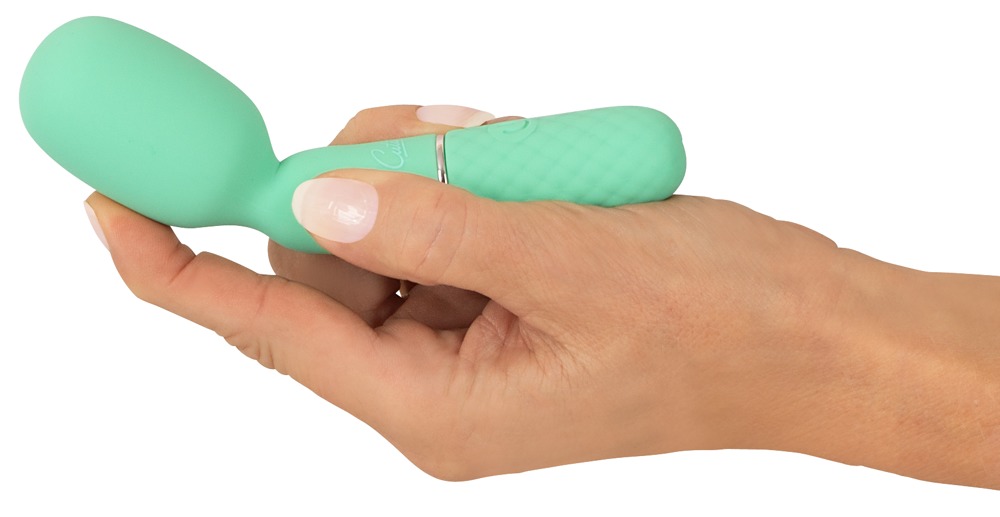 Вибратор Cuties Mini Wand 5.Gen, 13.4 см (зеленый)