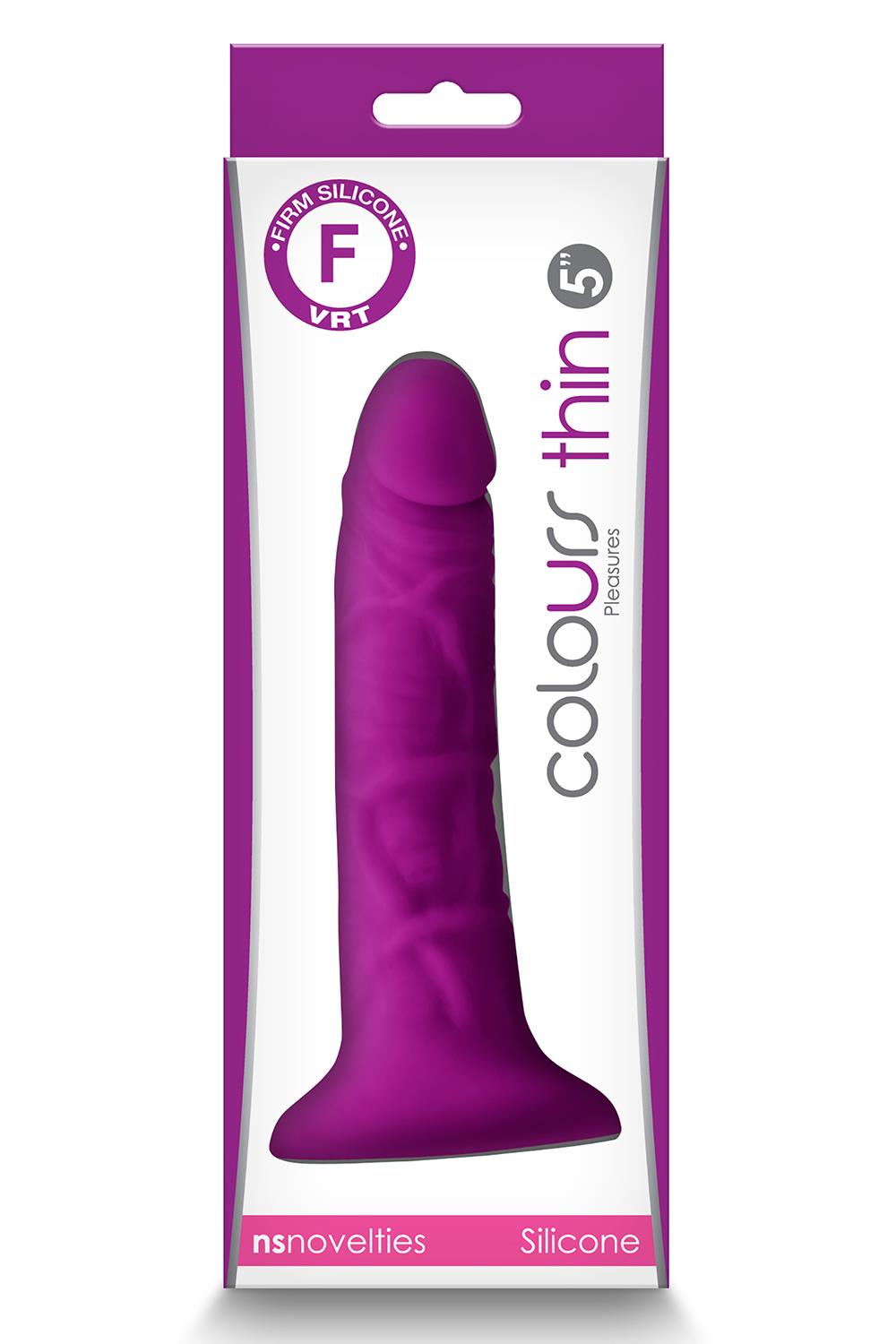 Фаллоимитатор Colours Dual Density 5 Inch, 15.8 см (фиолетовый)