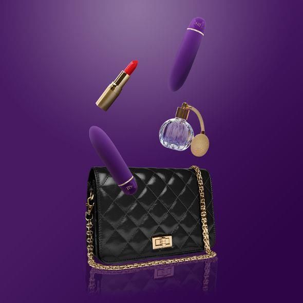 Мини вибратор Rianne S Classique Vibe, 12 см (фиолетовый)