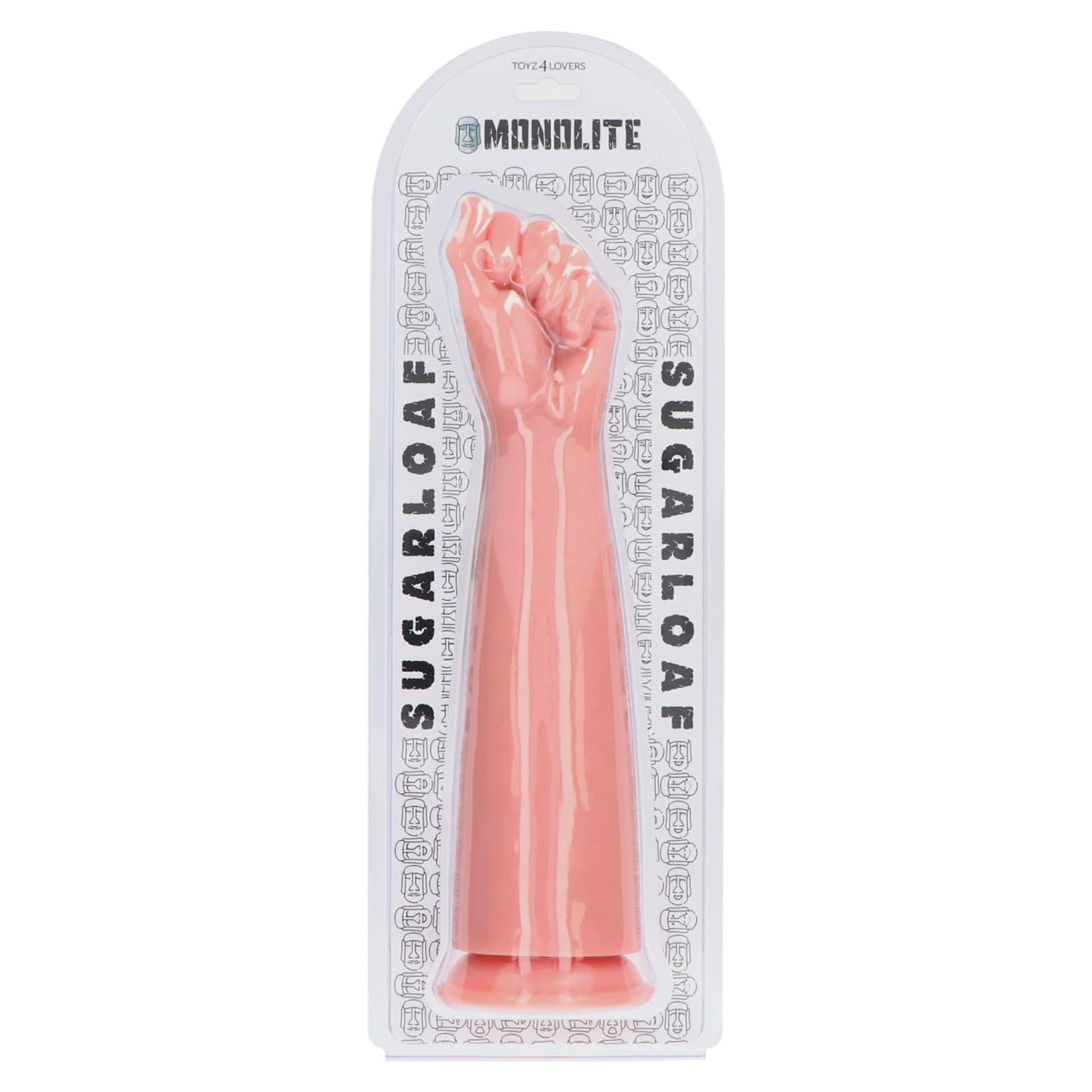 Рука для фистинга Toyz4lovers Pugno Fisting Sugarloaf, 38 см (телесный)