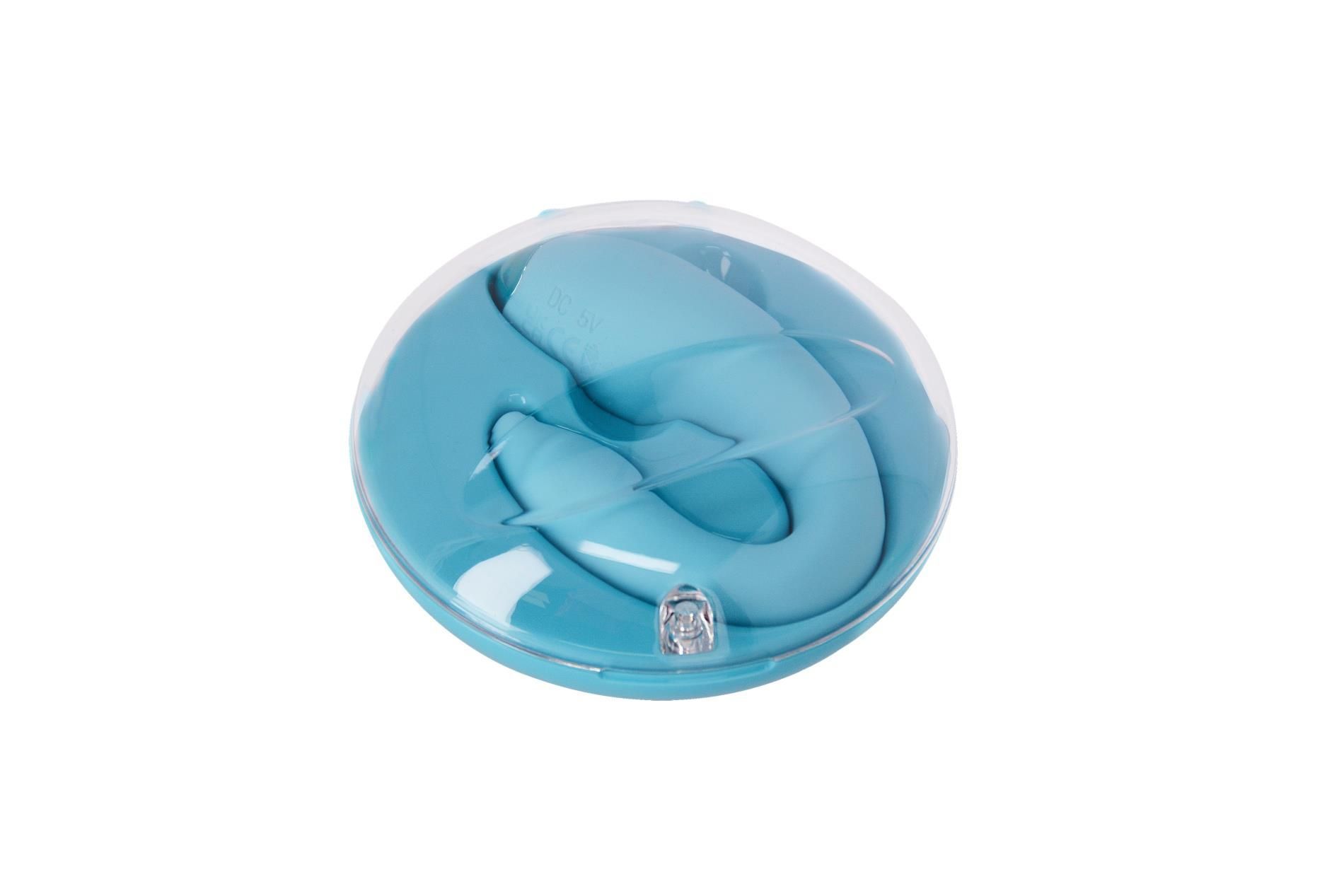Вибратор FairyGasm Basket Of Pleasure, 9 см (голубой)