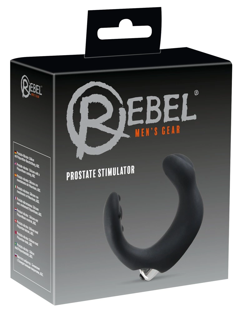 Стимулятор простаты Rebel Prostate Stimulator, 26 см (черный)