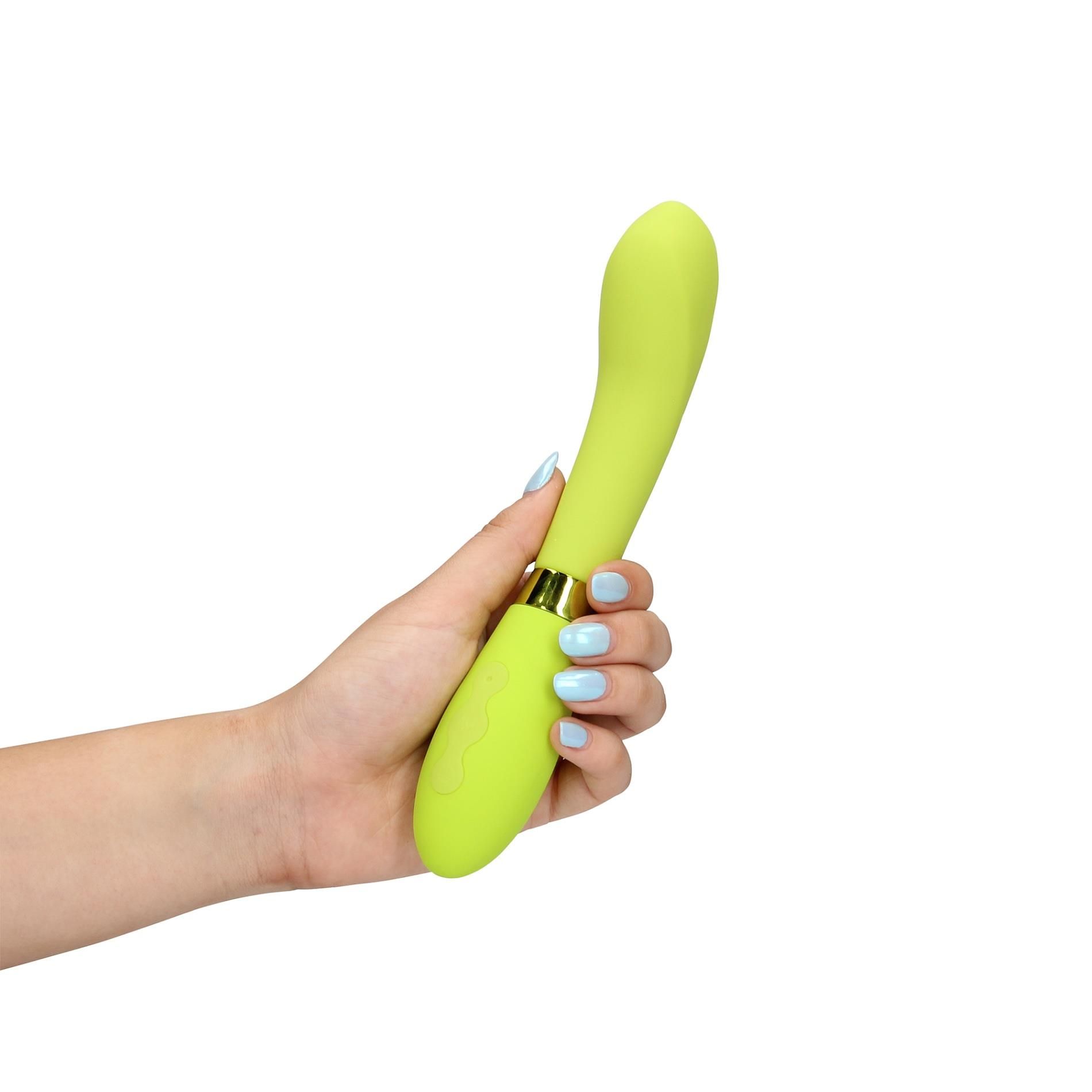 Вибратор Loveline G-Spot, 20.5 см (желтый)