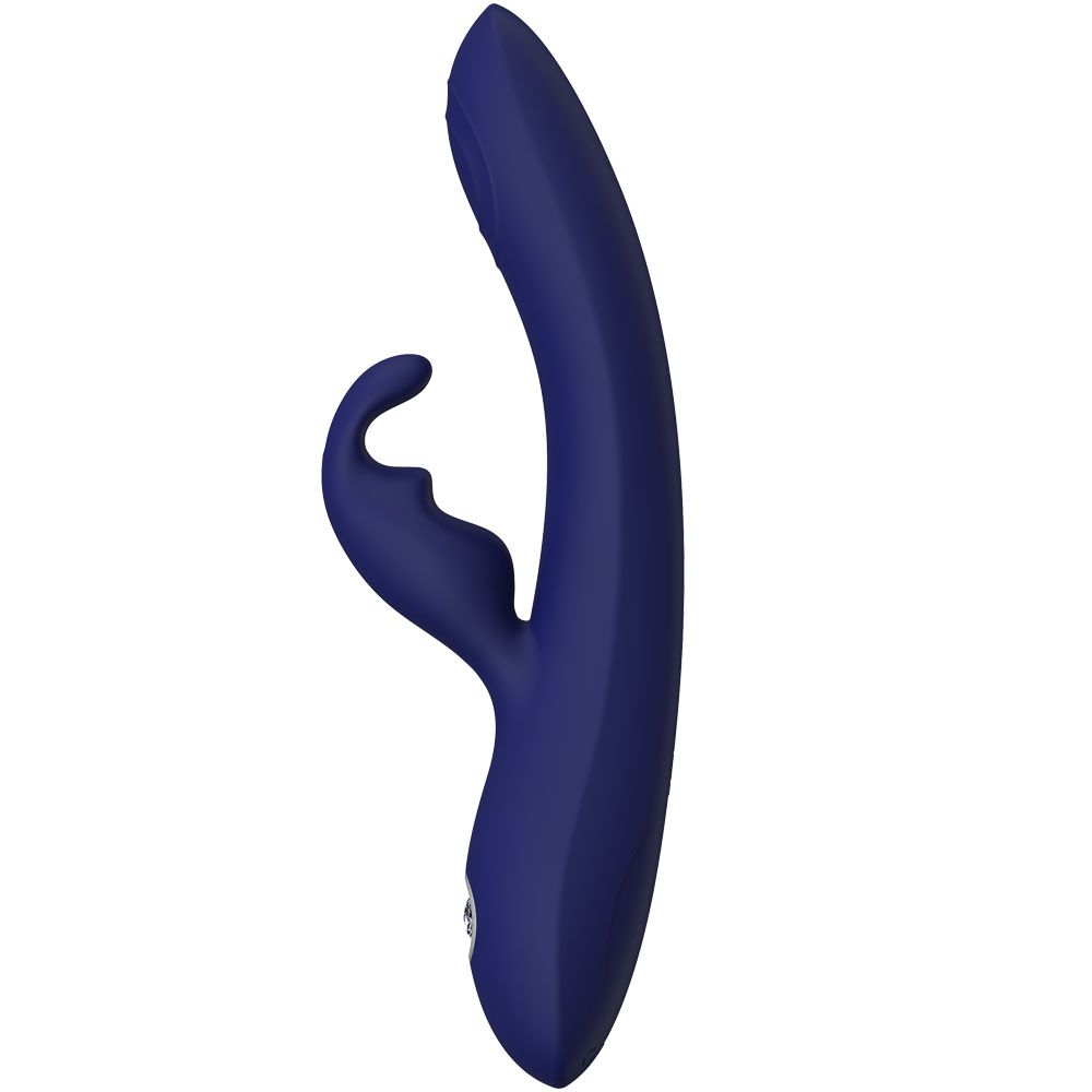 Вибратор-кролик Dream Toys Blue Evolution Themis, 22 см (синий)