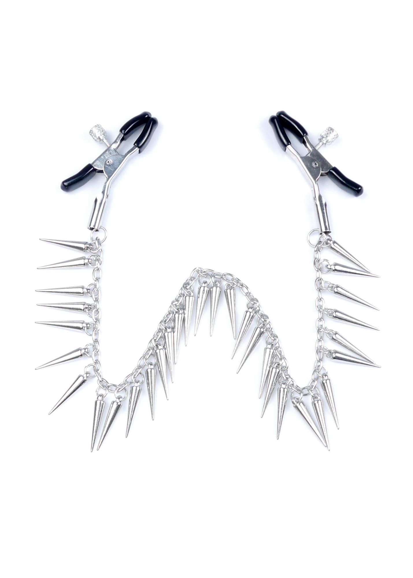 Зажимы для сосков Fetish B - Series Exclusive Nipple Clamps No.10 (серебристый)