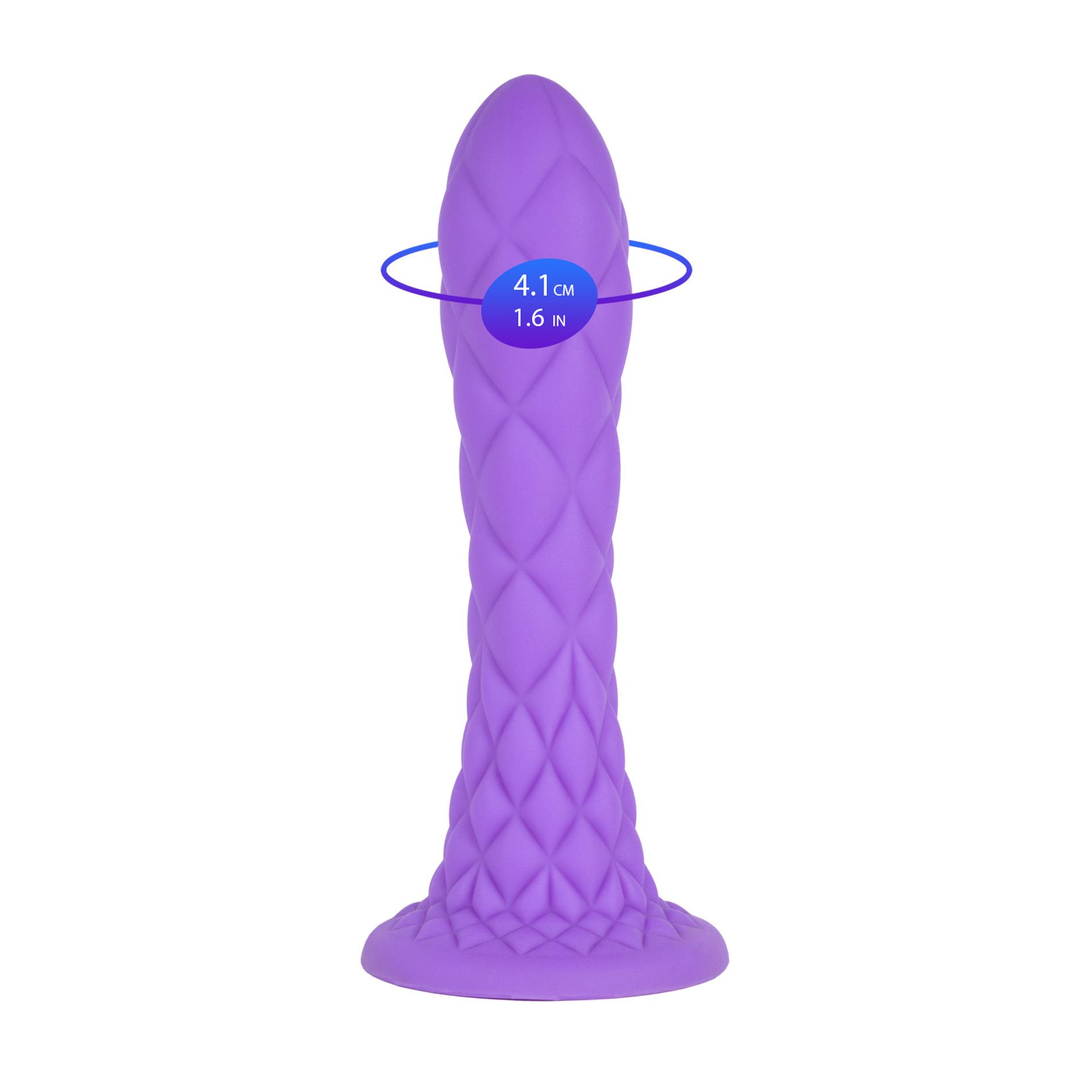Фаллоимитатор Silexd Fantasy Line Dreamy 7”, 18.5 см (фиолетовый)