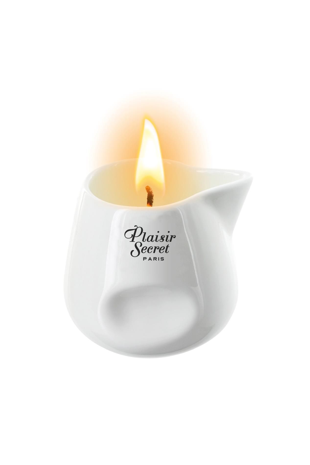Secret Pleasure The White Massage Candle - Świeca do masażu, 80 ml