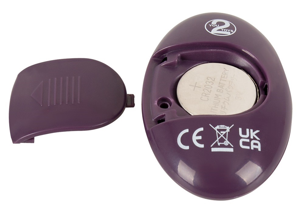 Эрекционное кольцо Couples Choice Couple's Vibrator 2, 11.2 см (фиолетовый)