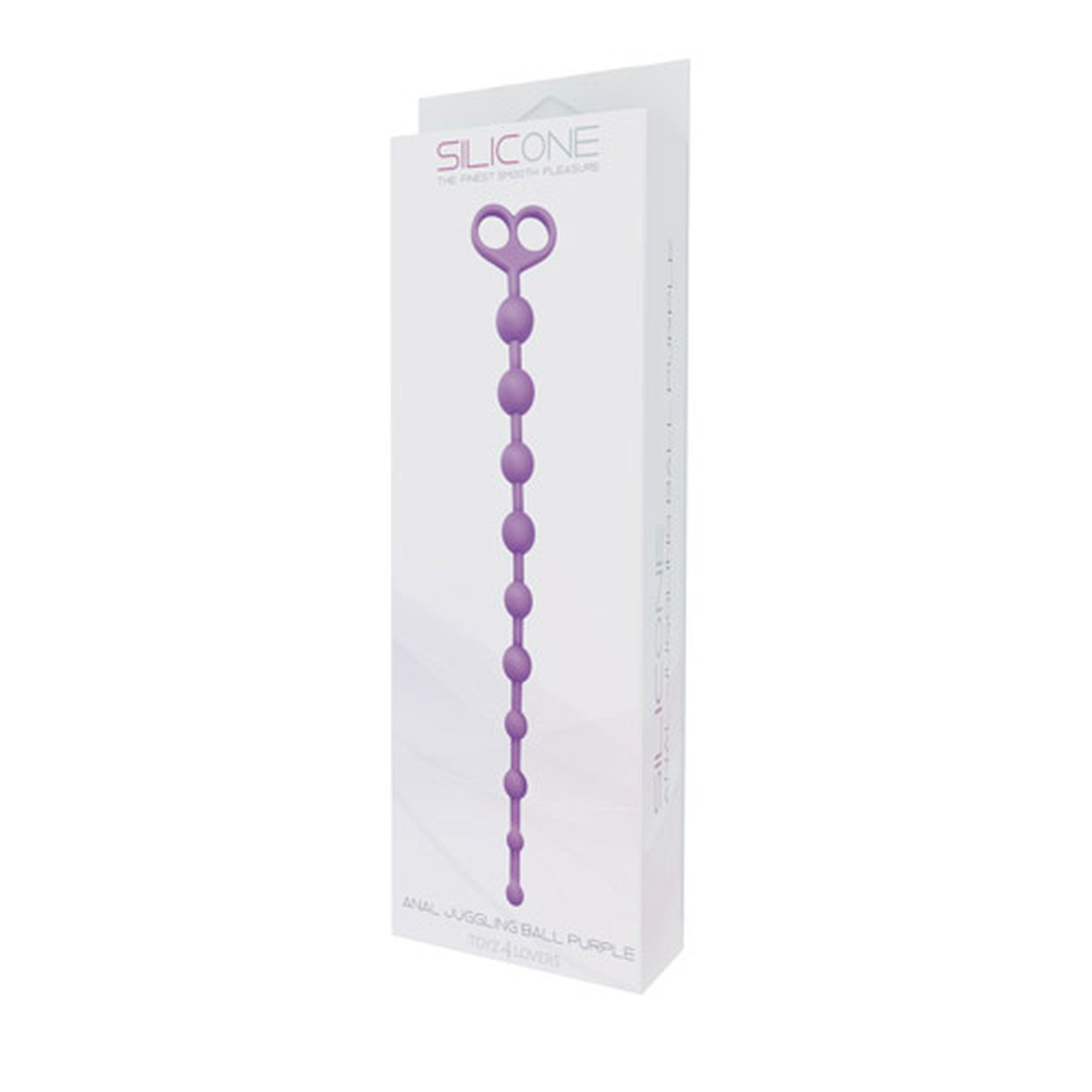 Анальная цепочка Toyz4lovers Fallo, 33.6 см (фиолетовый)