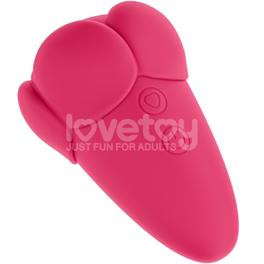 Вибратор для клитора Love Toy Flicker, 9.7 см (розовый)