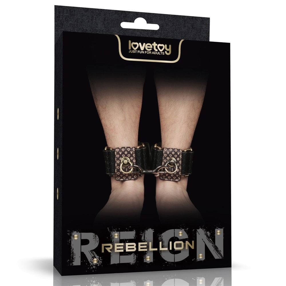 Кандали на щиколотки Rebellion Reign Ankle Cuffs (коричневий)
