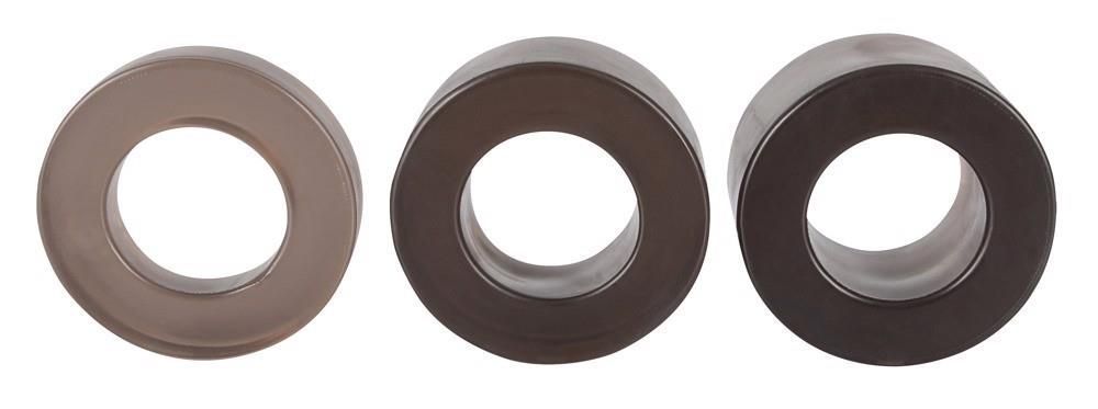 Набор эрекционных колец Ball Stretching Kit, 3 шт (черный)