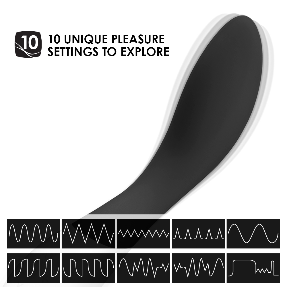 Вибратор Lelo Mona Wave, 19,5 см (черный)