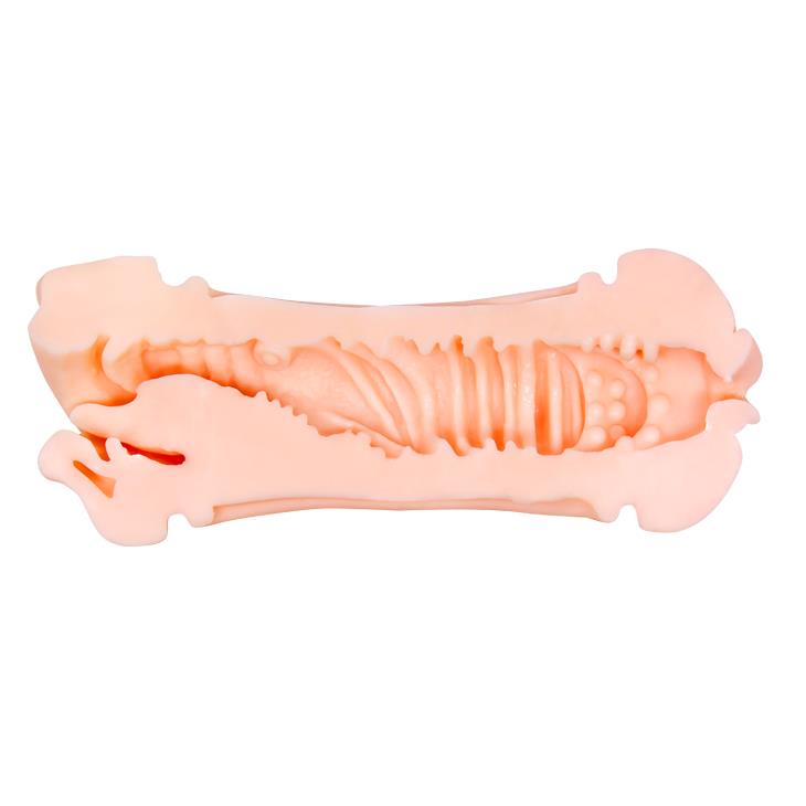 Двосторонній мастурбатор Crazy Bull Nancy (телесный)