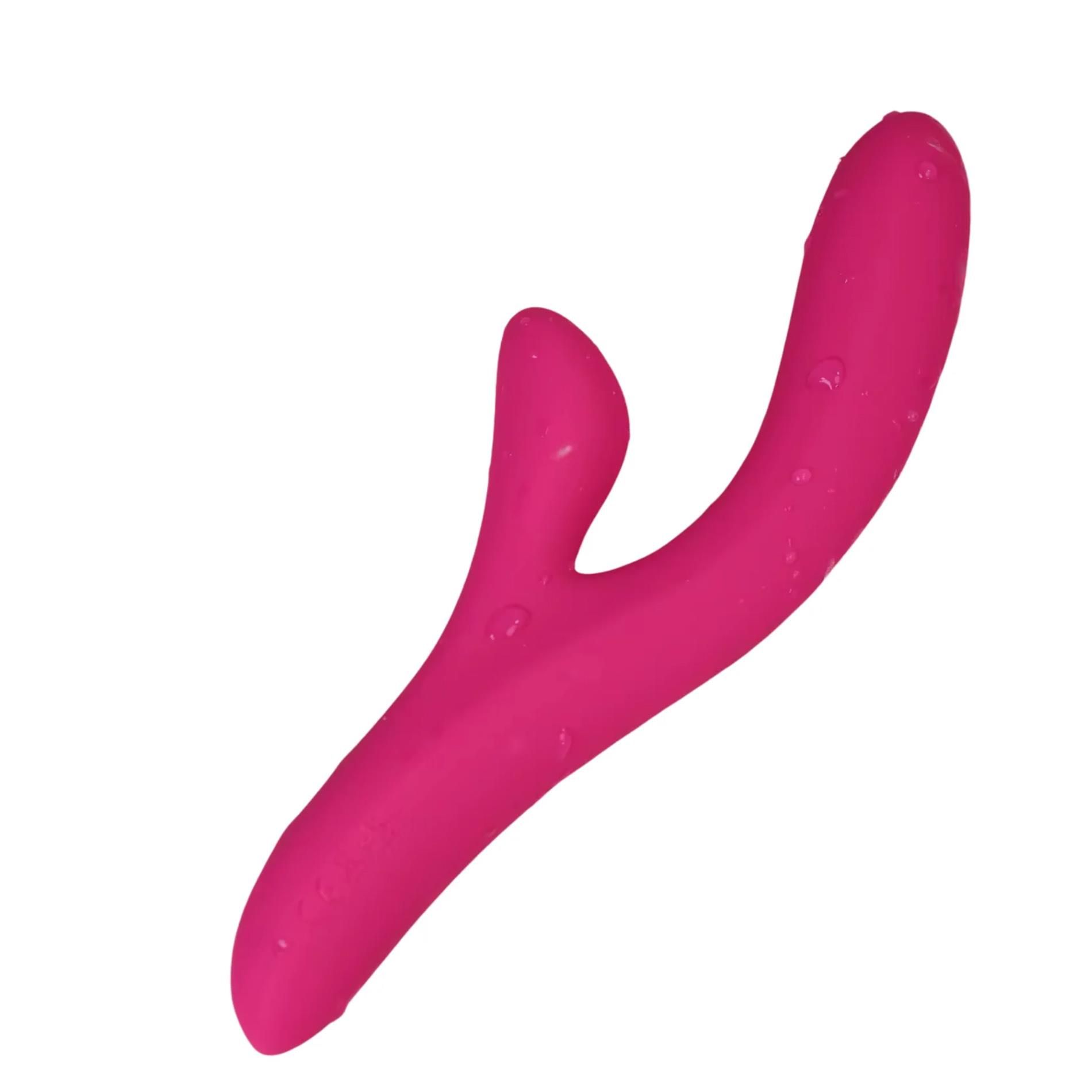 Вибратор-кролик Power Escorts Kinky Pleasure Y - Vibey, 23.5 см (розовый)