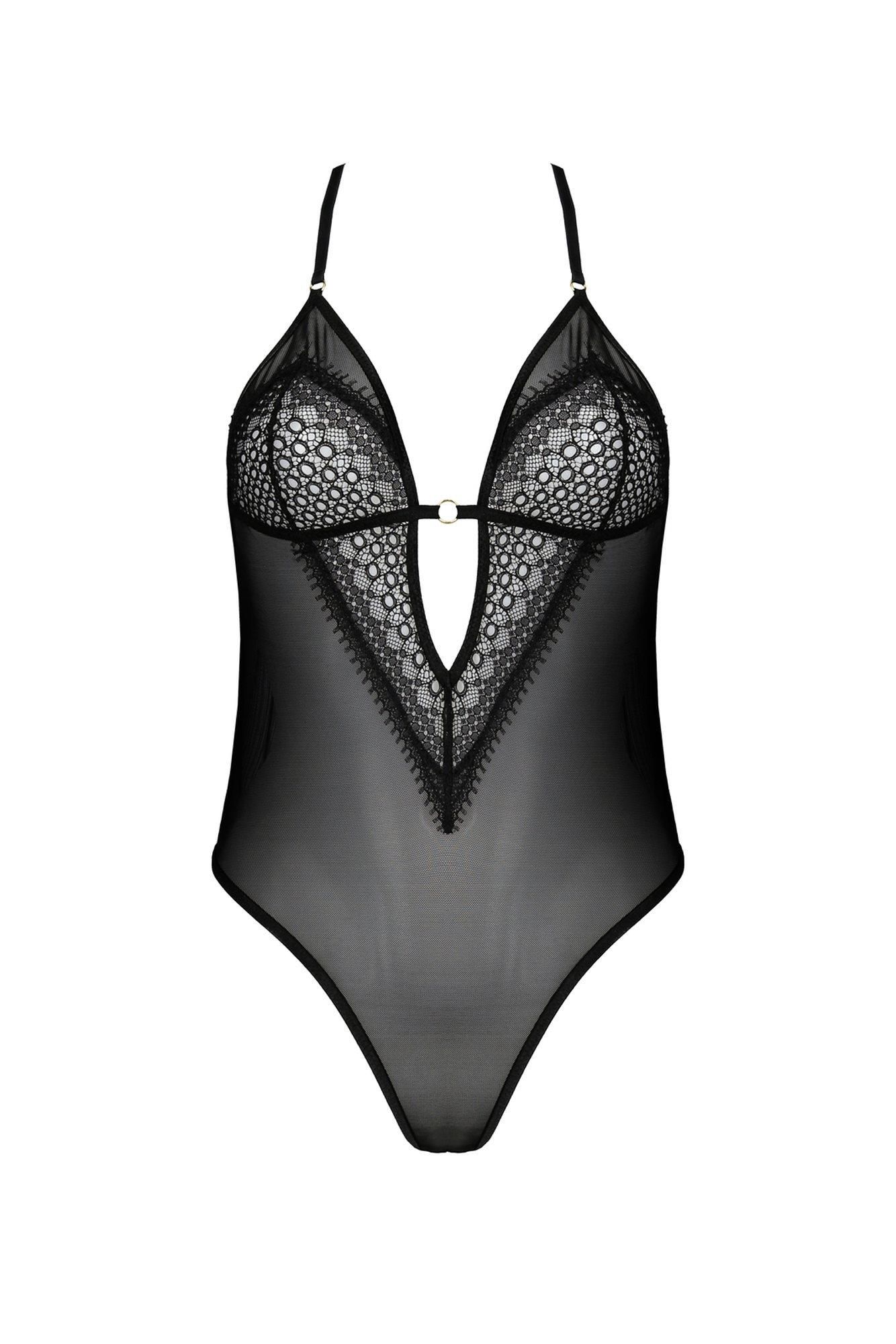 Эротическое боди Casmir Denerys Body, XXL/XXXL (черный)