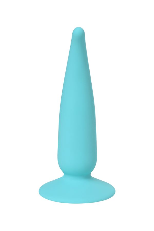 Korek analny ToDo  Anal Plug Cappy, 12.5 cm (turkus)