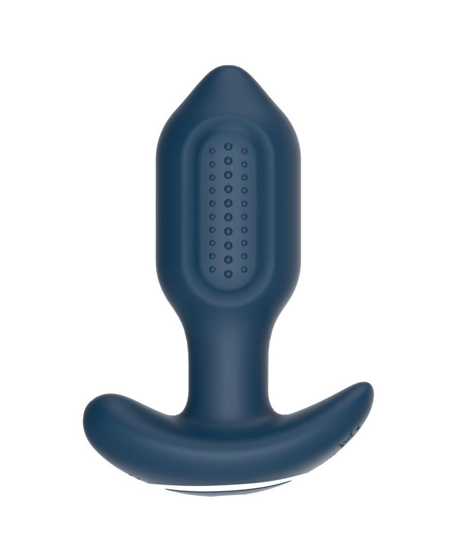 Korek analny B - Seria Lyla Victoria, 10.3 cm (niebieski)