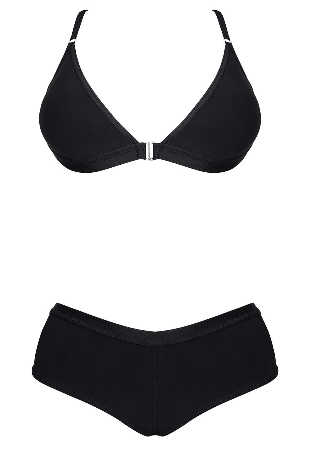 Комплект белья Demoniq LadyX Luna, M (черный)