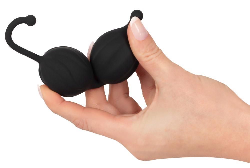 Вагинальные шарики Orion Black Velvets Love Balls,16 см (черный)