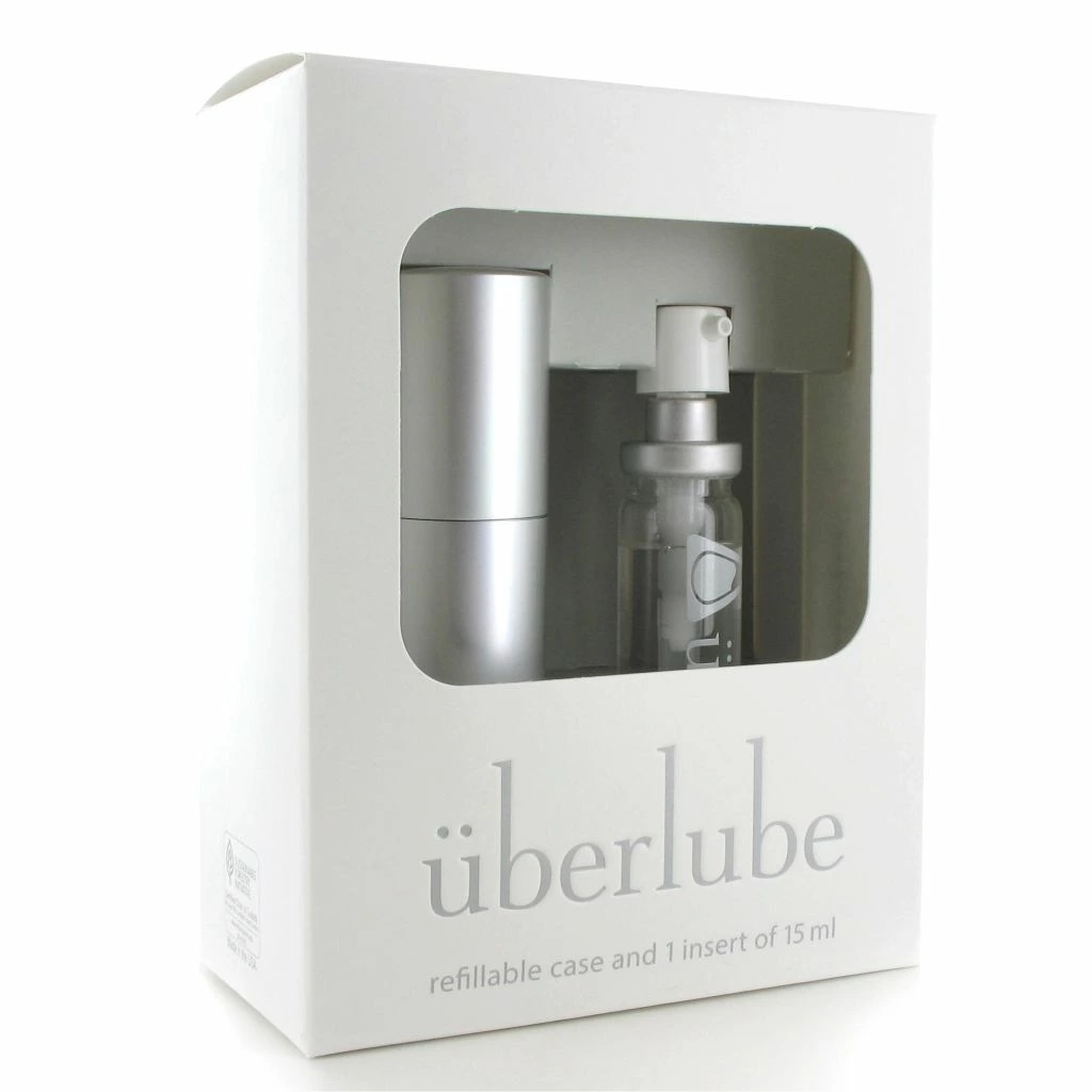 Uberlube Good-To-Go Silver - Lubrykant na bazie silikonu, 15 ml