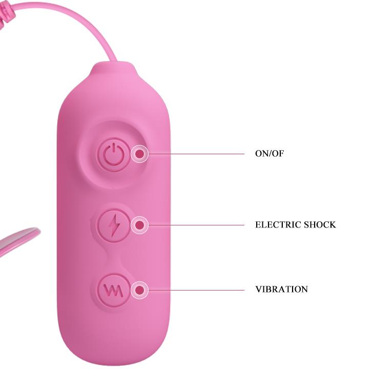 Зажимы для сосков Pretty Love Nipple Clips Romantic Wawe II, (розовый)