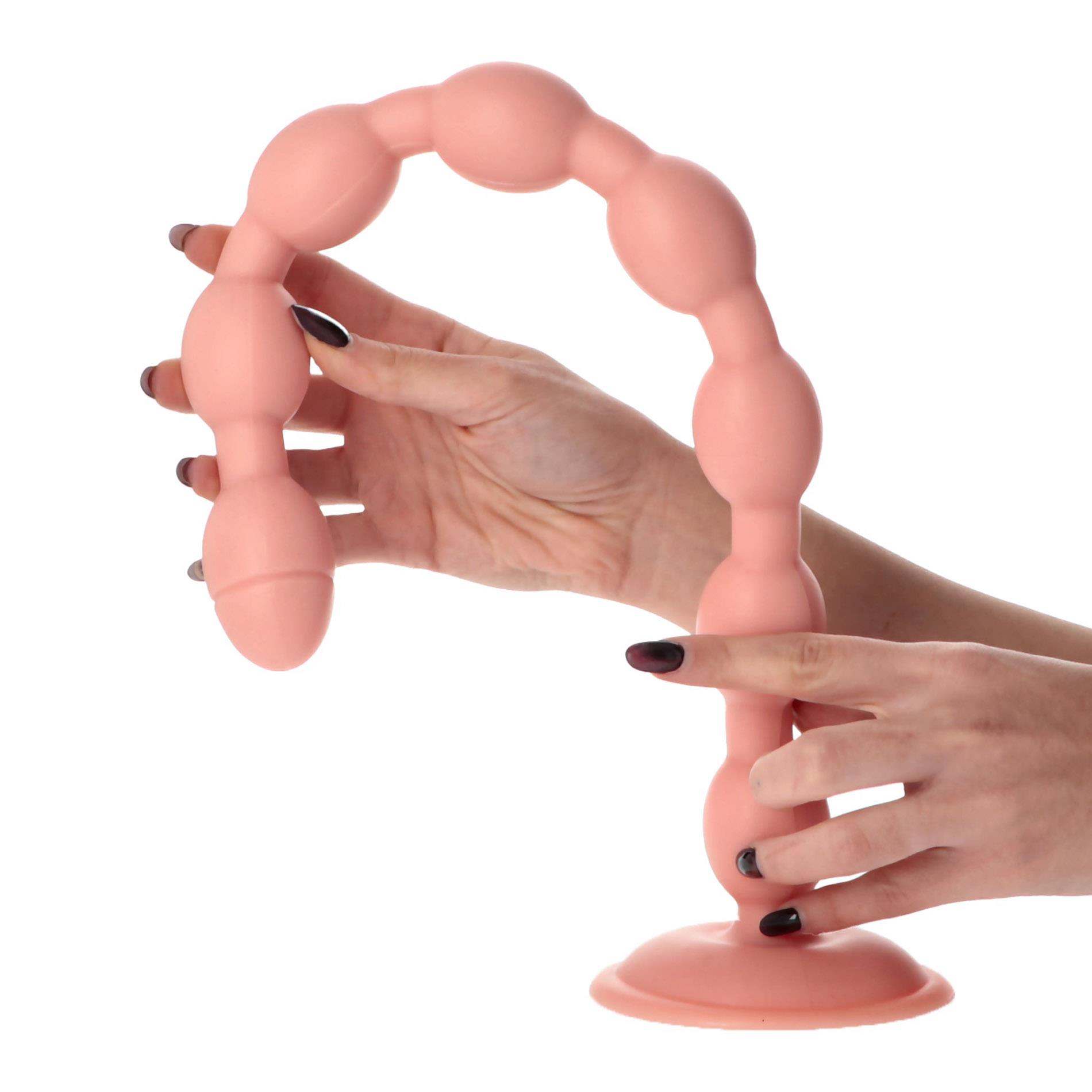 Korek analny do fistingu Toyz4lovers Taranaki, 52 cm (w kolorze cielistym)