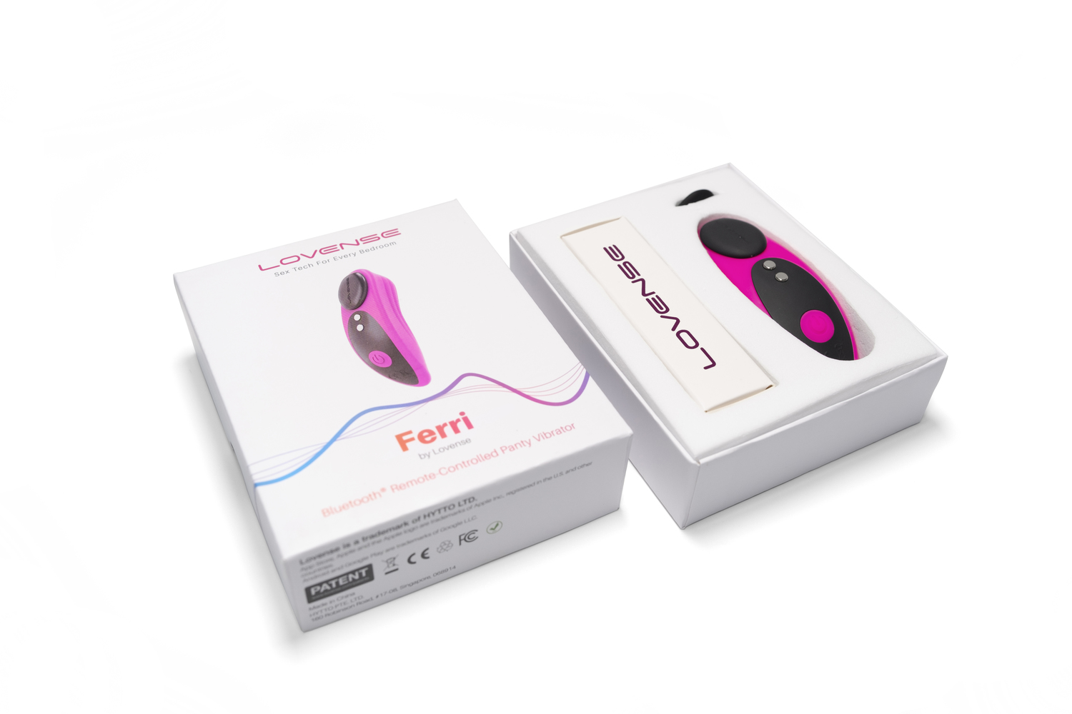 Вибратор для клитора Lovense Ferri, 7,4 см (розовый)