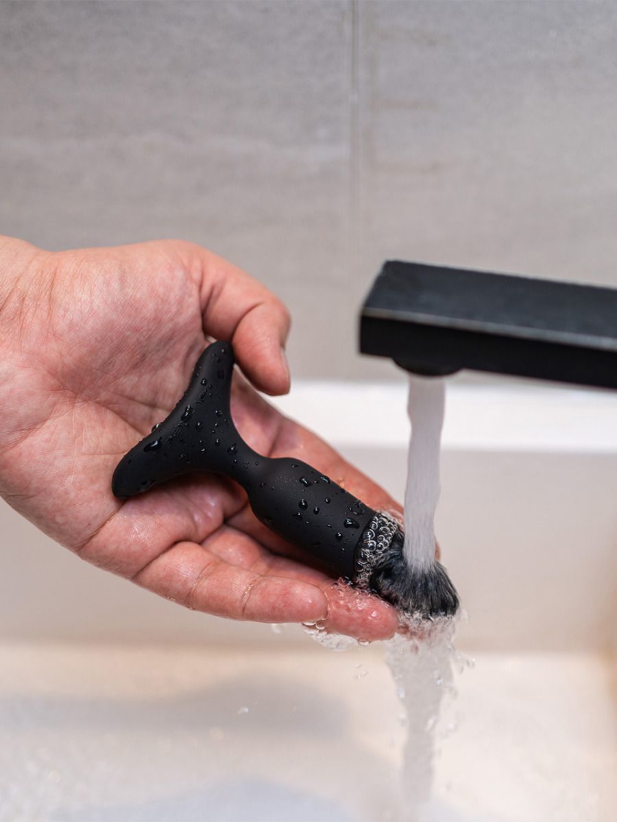 Korek analny Lovense Hush 2 XS, 12 cm (czarny)