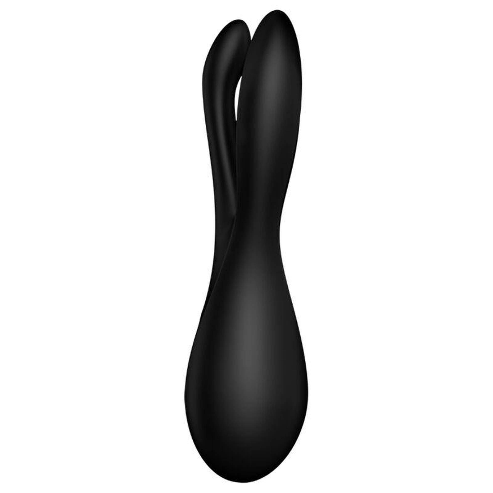 Вибратор Satisfyer Threesome 2, 14 см (черный)