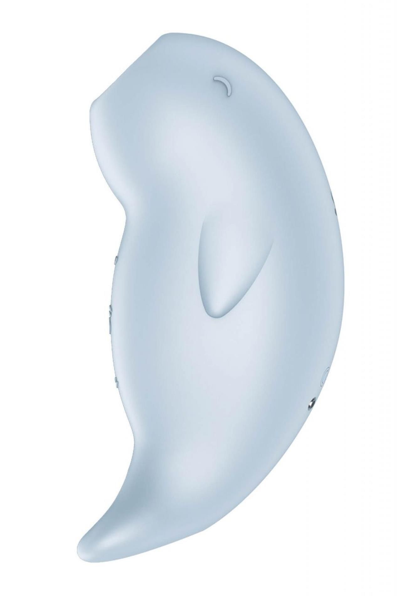 Вакуумный стимулятор клитора с вибрацией Satisfyer Seal You Soon (голубой)