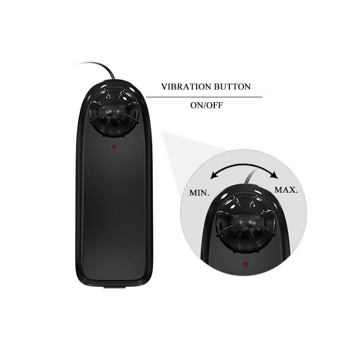 Фаллопротез с вибрацией Baile Ultra Passion Harness, 15,5 см (телесный)