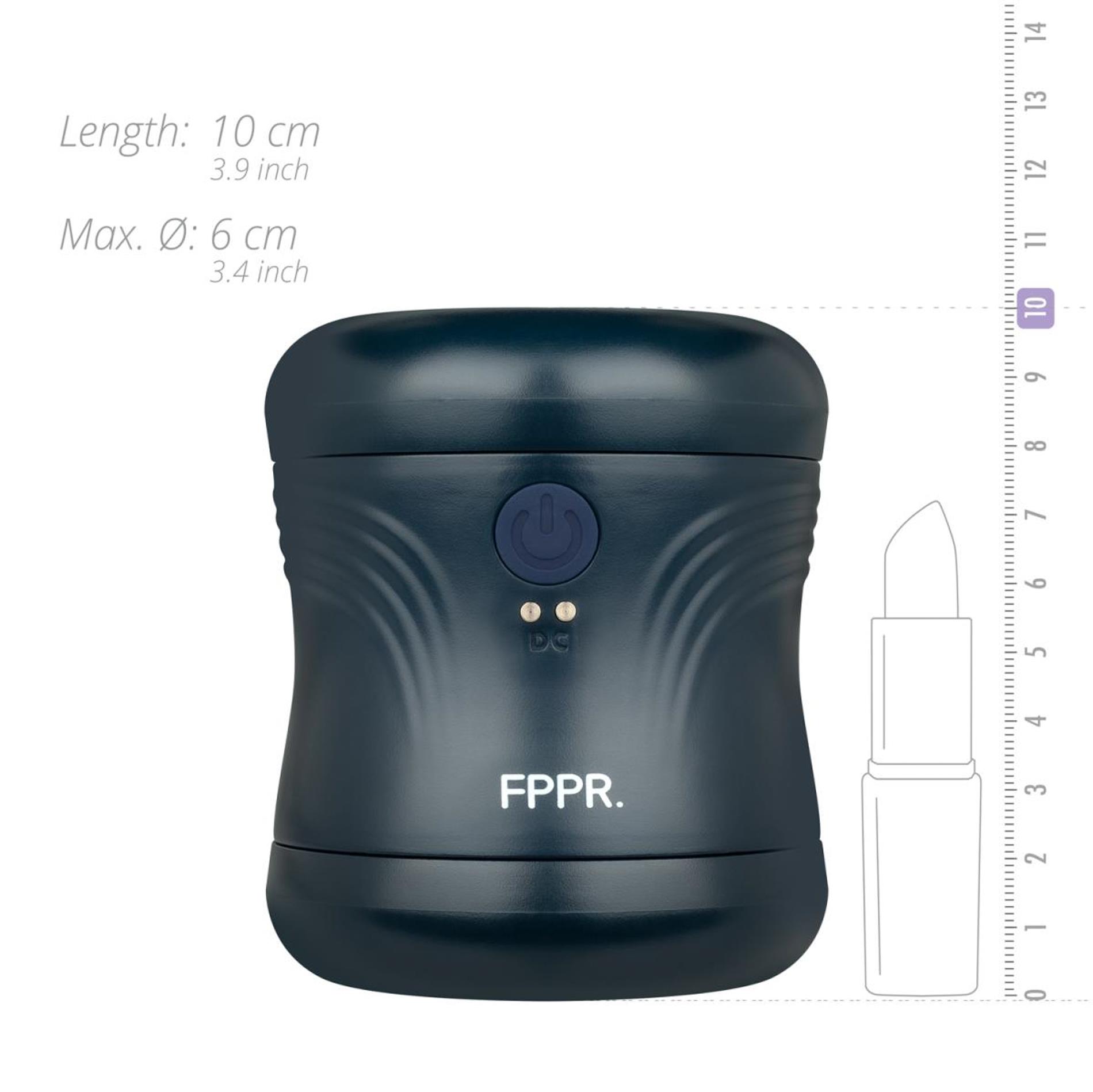 Мастурбатор Fppr. 2 Sided Vibrating (синий)