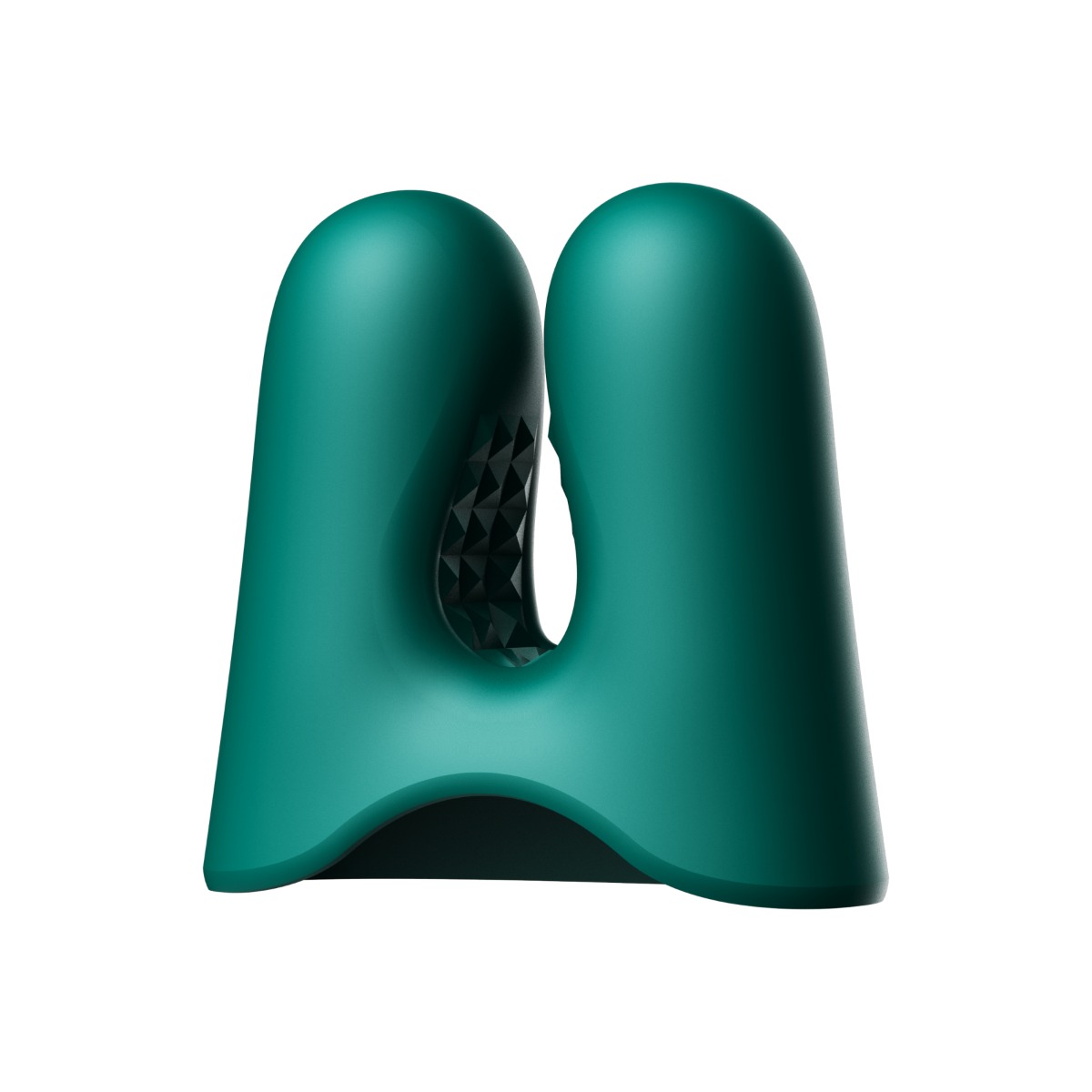 Wibrator piersiowy Zalo Nave Obsidian, 6,3 cm (zielony)