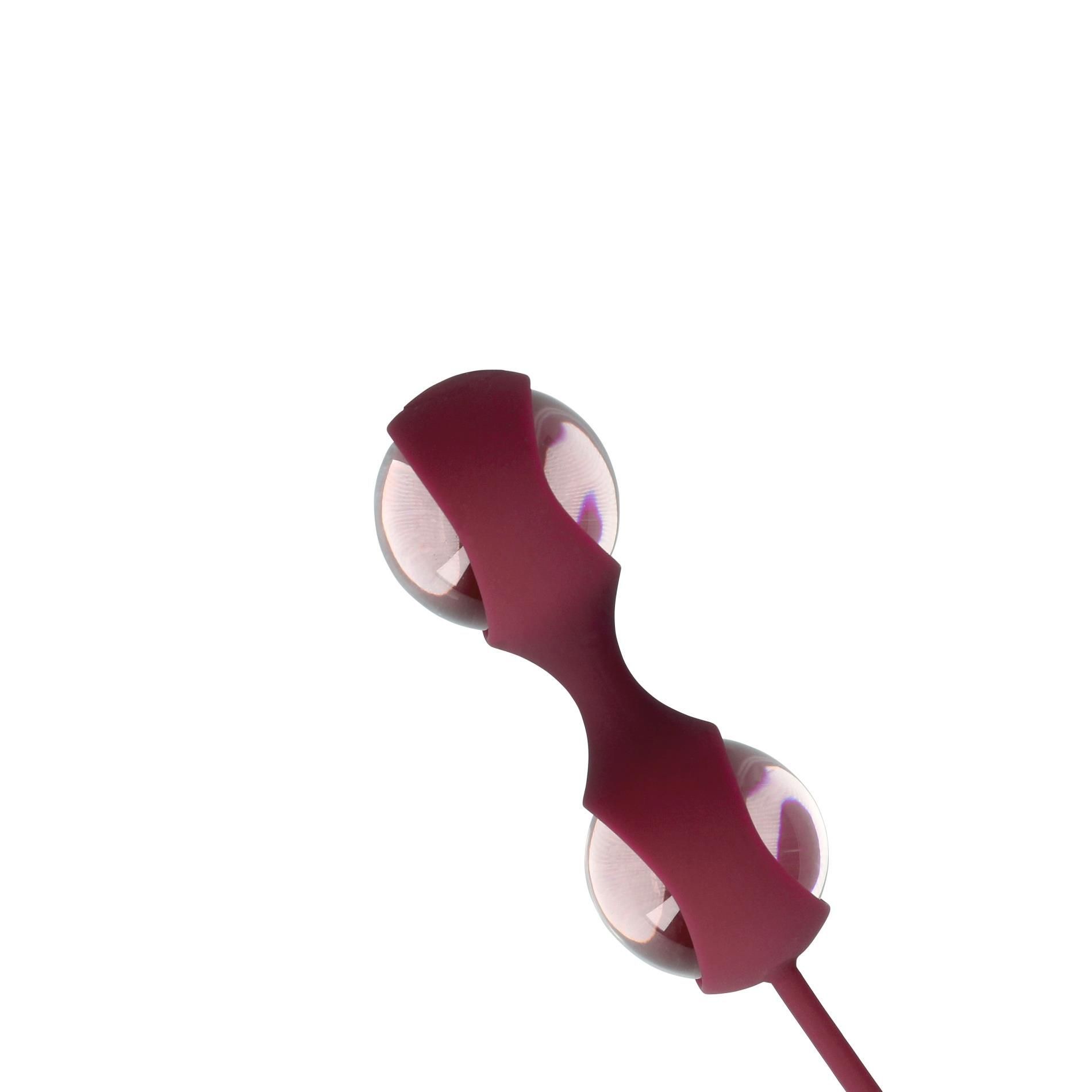 Набор секс-игрушек Loveline (S)explore Toy Kit for Her, 3 шт (бордовый)