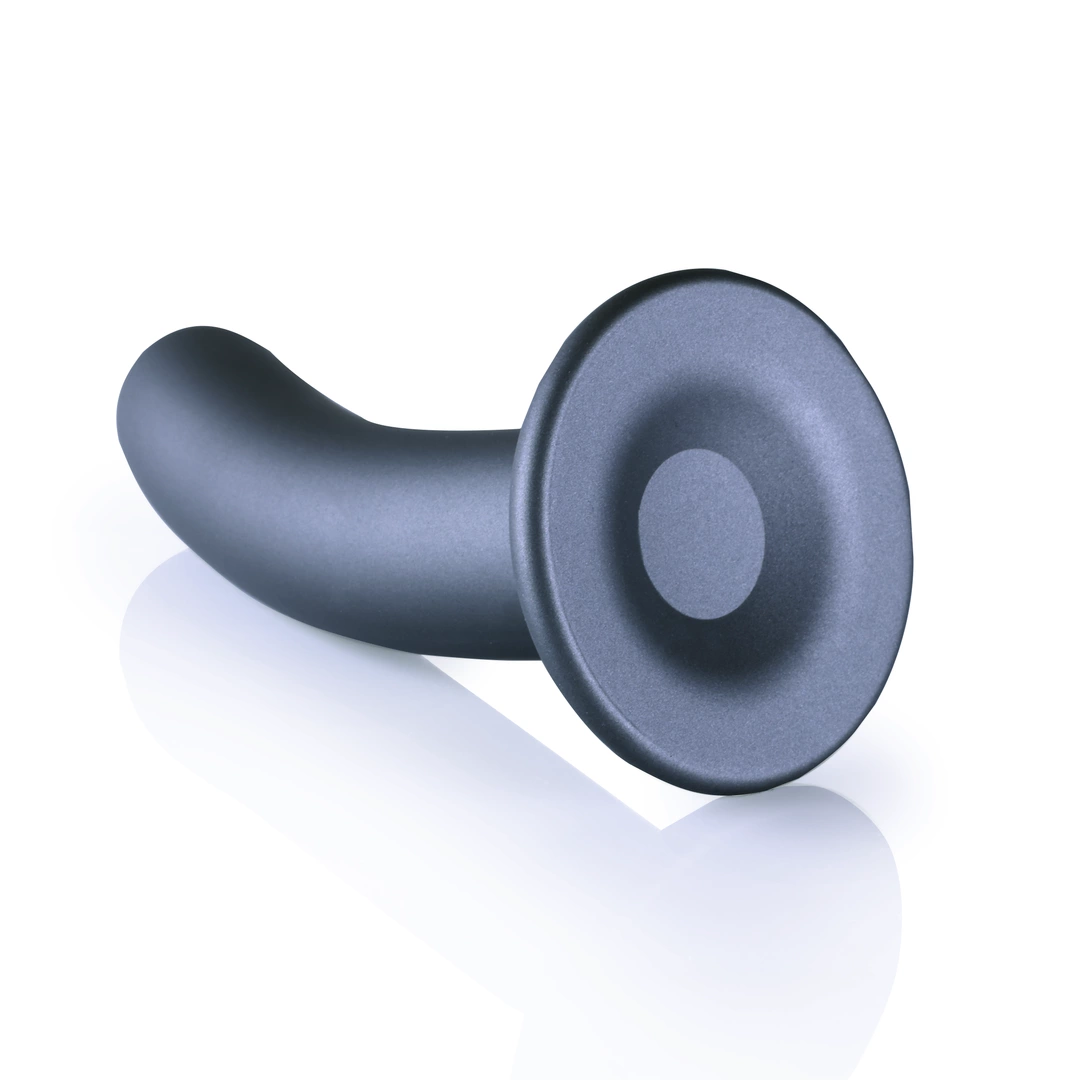 Фаллоимитатор Ouch! Smooth G-Spot Dildo 6'', 15 см (серый)